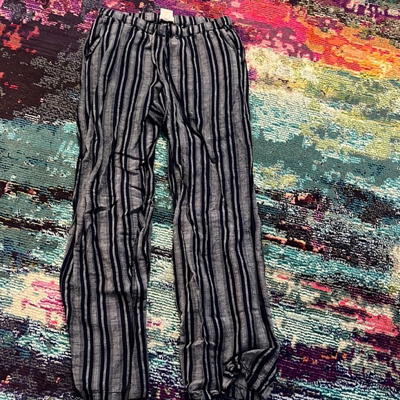 Merona Linen Wide Leg Pants - Picture 1 of 4